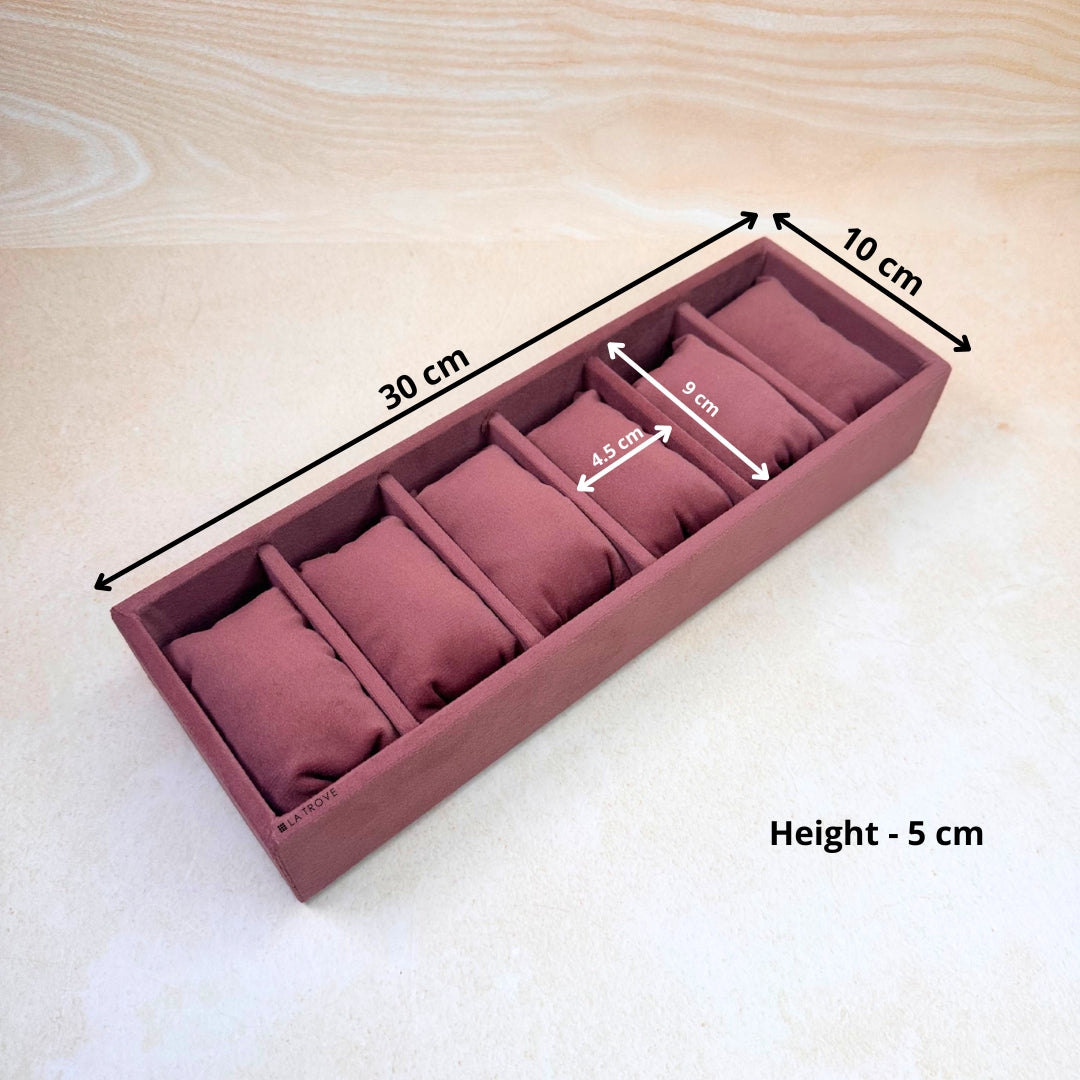 6 Slot Watch & Bracelet Tray